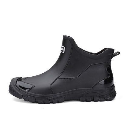 Herren Regenstiefel Mit Rutschfester Sohle