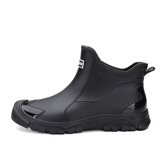 Herren Regenstiefel Mit Rutschfester Sohle