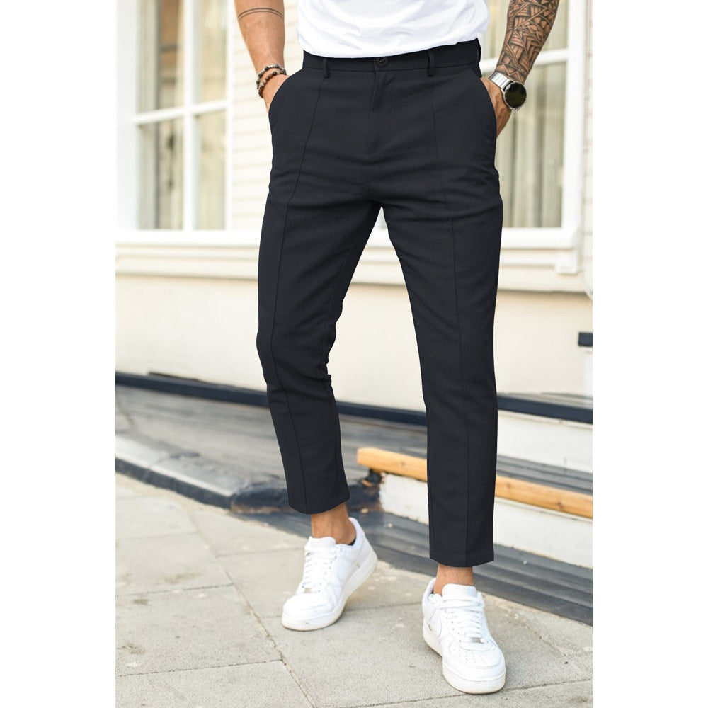 Herren Freizeithose Im Legeren Stil