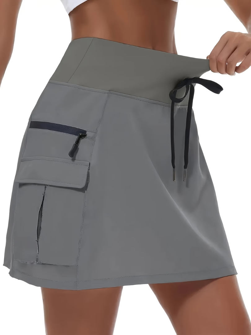 Bequemer Stretch Activewear Kurzer Rock