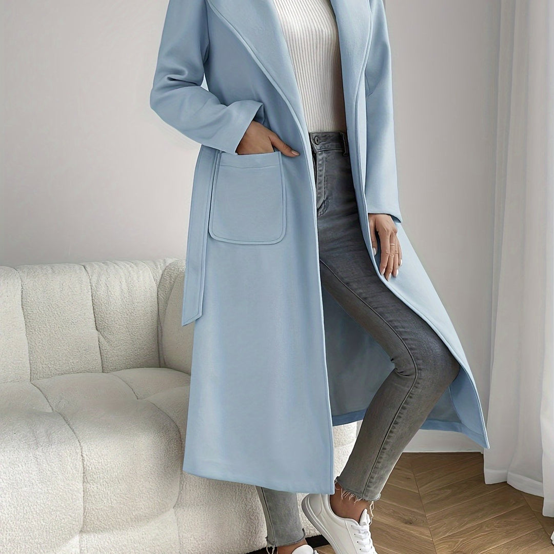Trenchcoat mit Gürtel und Taschen für Damen