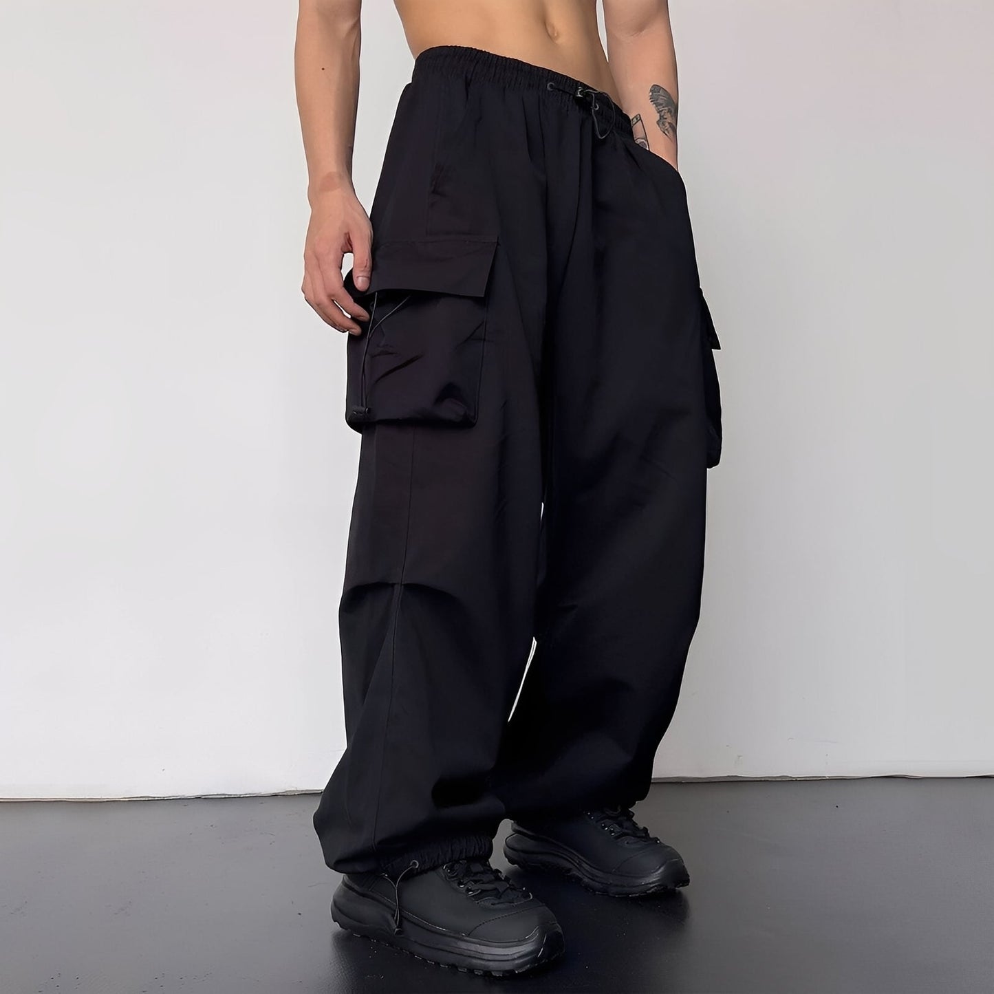 Herren Stilvolle Baggy Cargo-Hosen