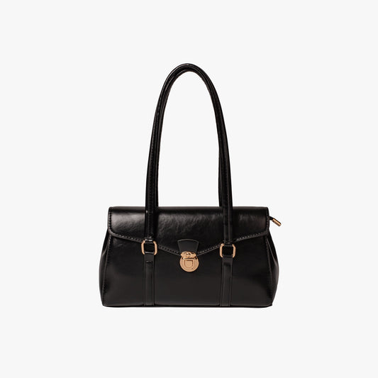 Vegane Leder Vintage Schultertasche