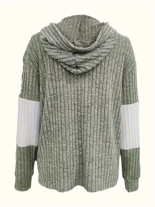 Elegante Kapuzenjacke mit Reißverschluss für Damen