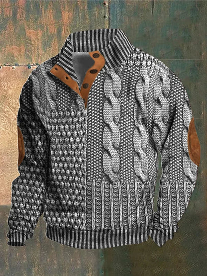 Langlebiger Bequemer Strickpullover