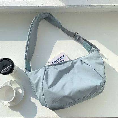 Nylon Puffer Hobo Umhängetasche mit verstellbarem Riemen