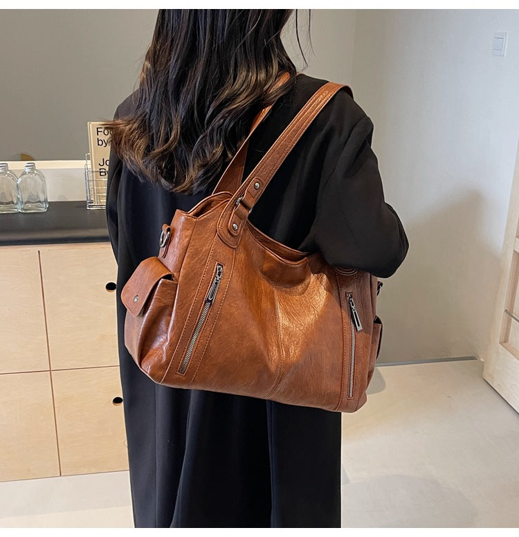 Stilvolle Tote Schultertasche für Damen