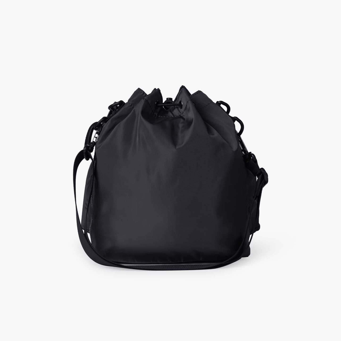 Nylon Kordelzug-Beuteltasche mit abnehmbarem Griff und Schultergurt