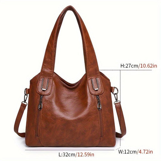 Klassische Schultertasche für Damen