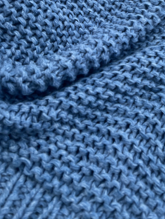 Grobstrick Cardigan mit geometrischem Muster für Damen