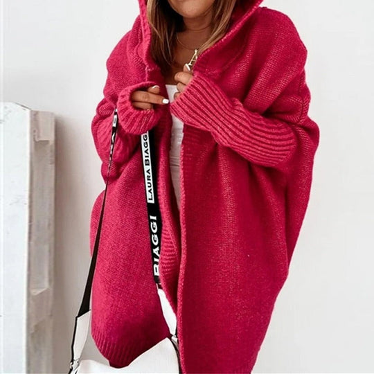 Damen Strick Cardigan Mit Oversize Schnitt