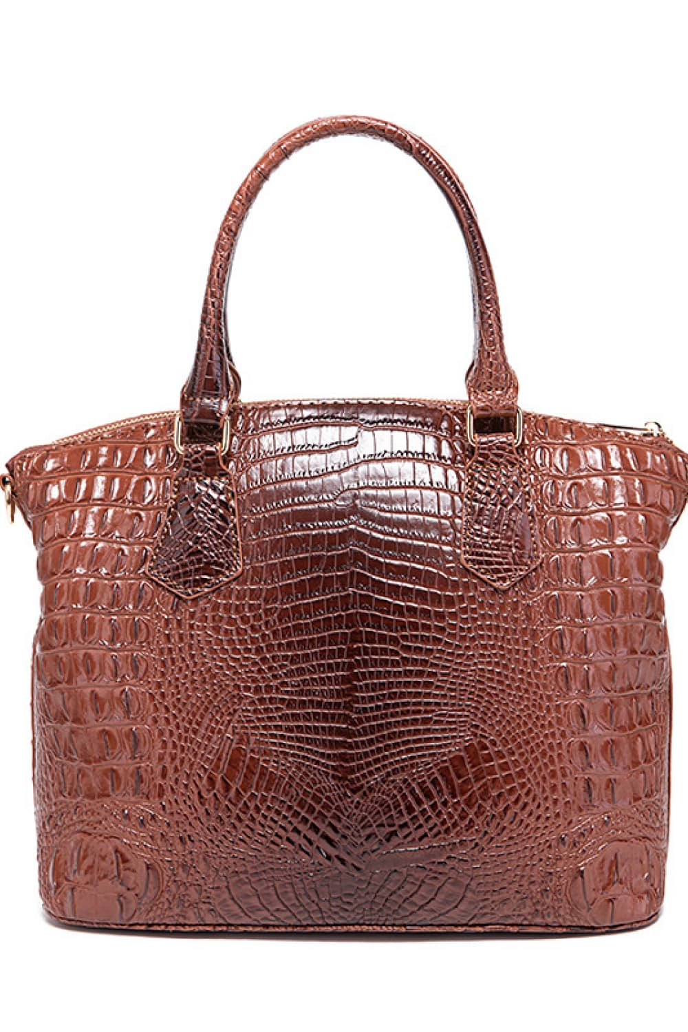 Elegante Kroko-Optik Handtasche für Damen