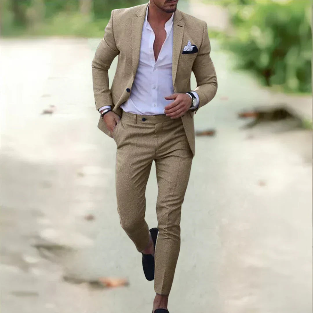 Sommeranzug Slim Fit für Herren