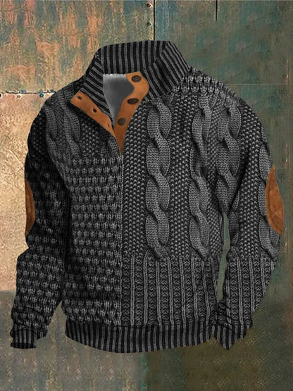 Langlebiger Bequemer Strickpullover