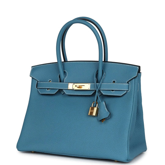 Elegante feste Handtasche mit Goldakzenten für Damen