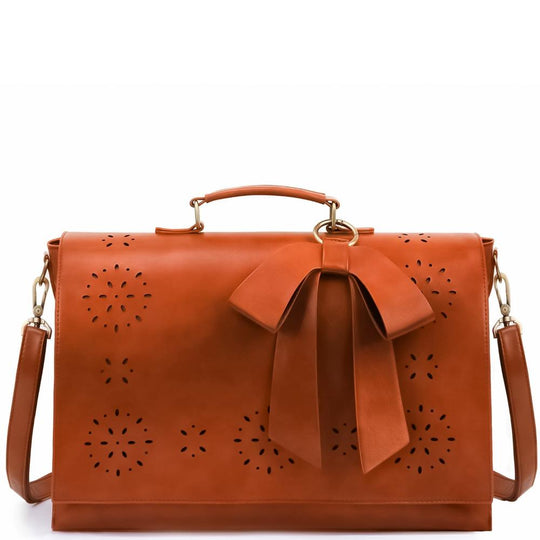 Elegante Schleifen Handtasche mit Blumendetail für Damen