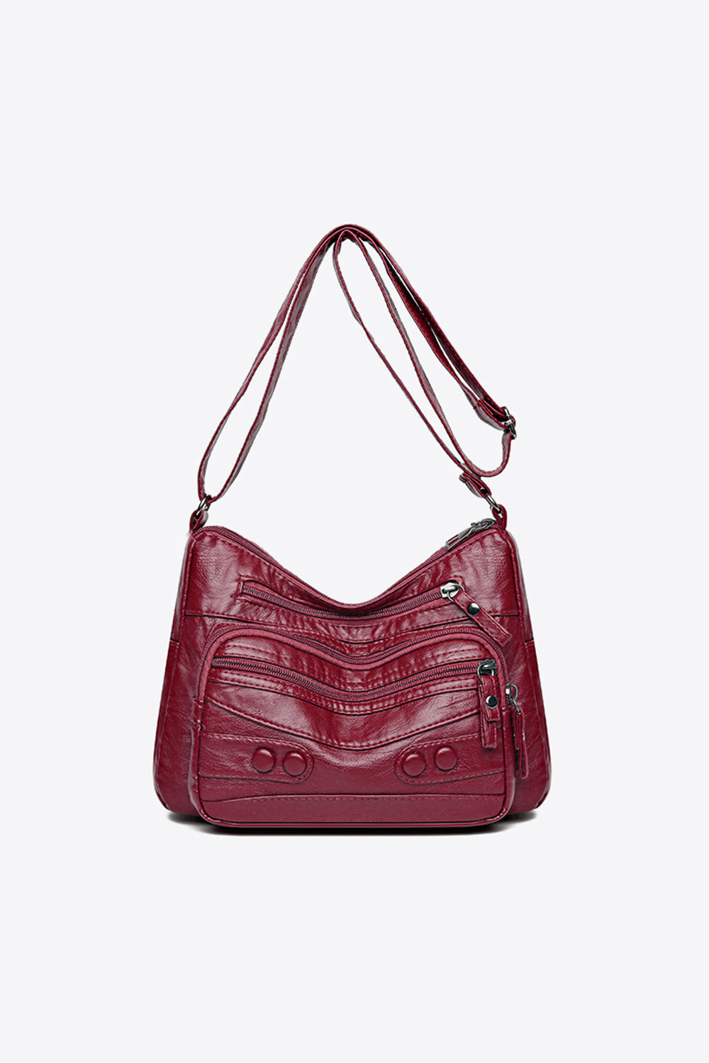 Strukturierte elegante Schultertasche für Damen