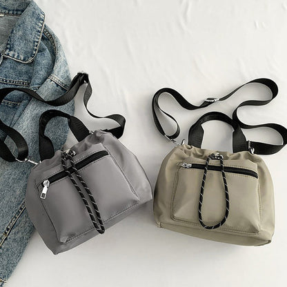 Nylon Kordelzugtasche Leicht Wasserabweisend