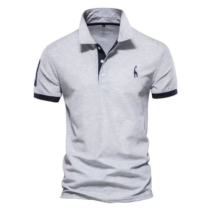 Herren Klassisches Baumwoll-Poloshirt