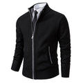 Herren Cardigan Mit Reißverschluss Im Klassischen Design