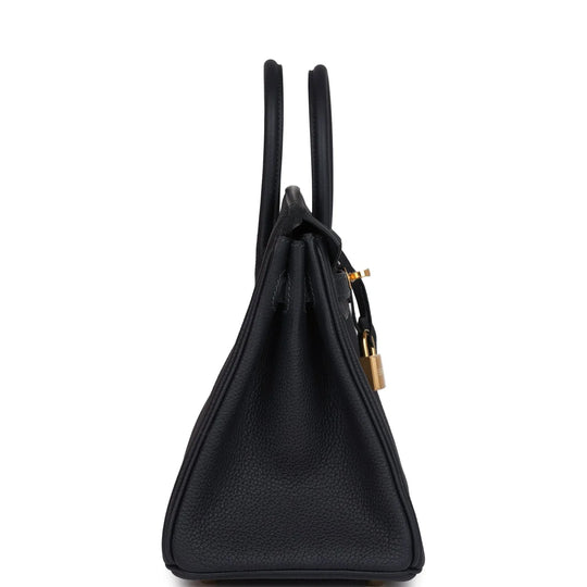 Elegante feste Handtasche mit Goldakzenten für Damen