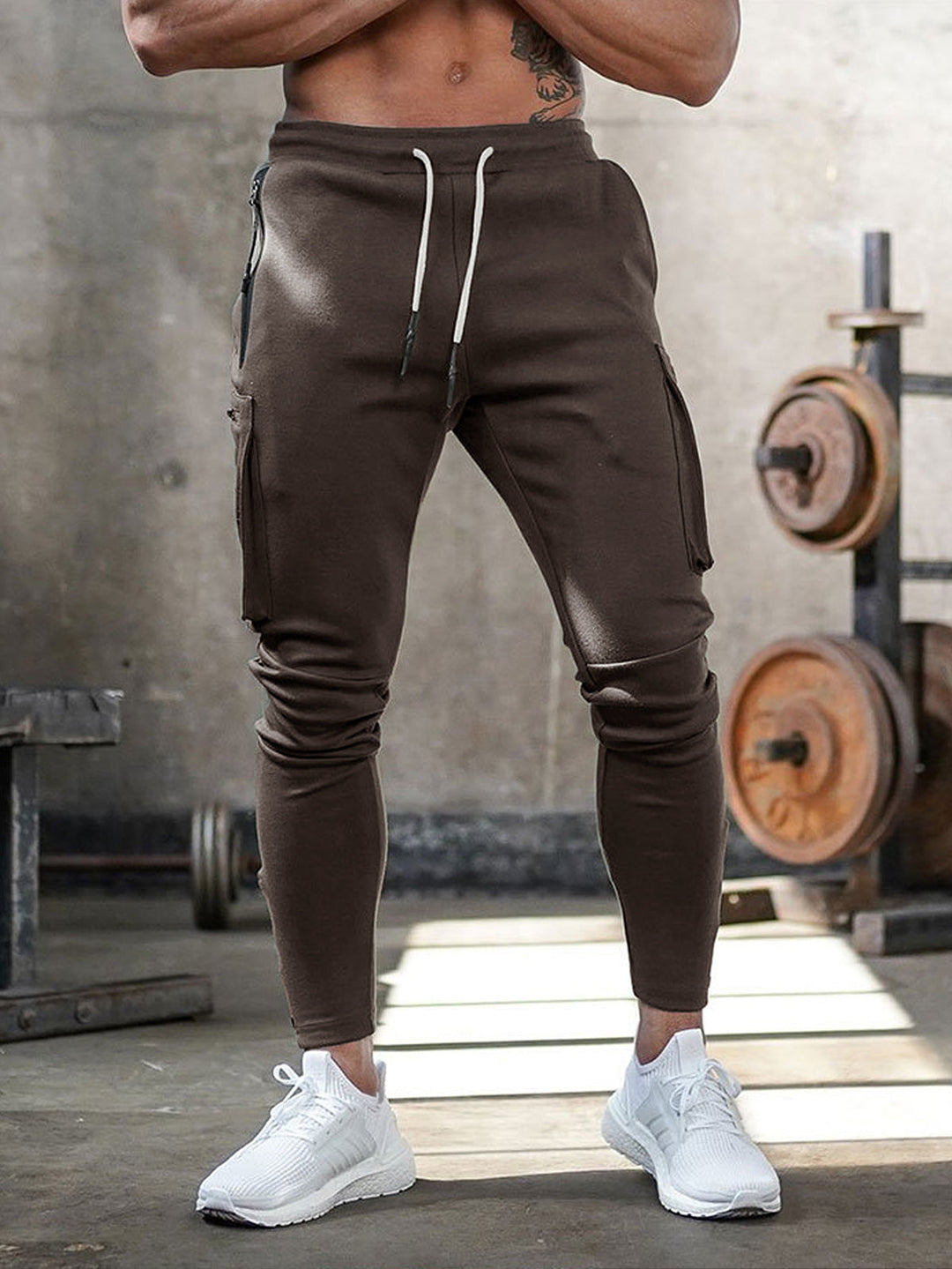 Herren Jogginghose Mit Slim Fit Und 4 Wege Stretch