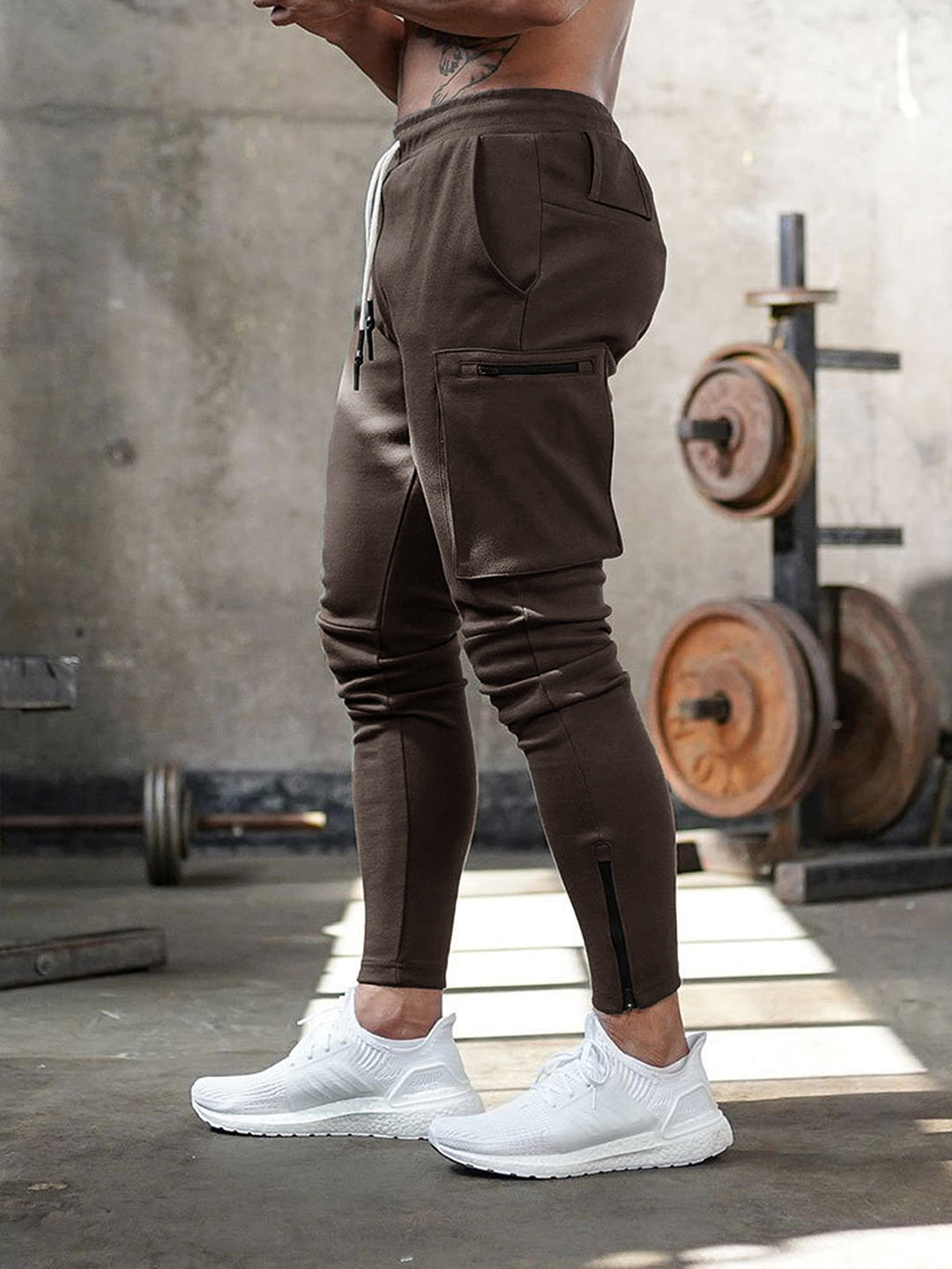 Herren Jogginghose Mit Slim Fit Und 4 Wege Stretch
