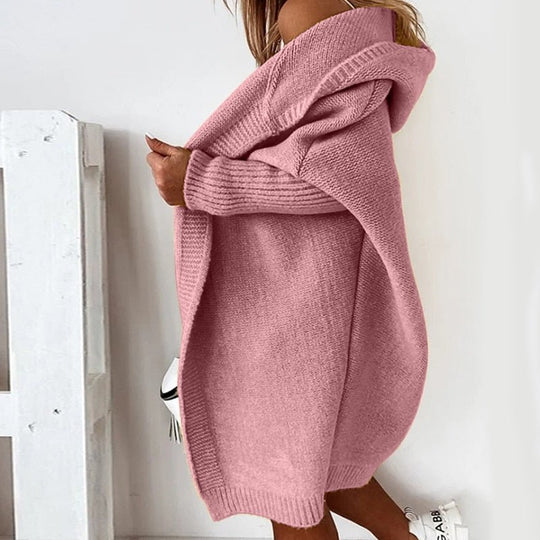 Damen Strick Cardigan Mit Oversize Schnitt