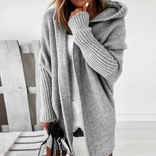 Damen Strick Cardigan Mit Oversize Schnitt