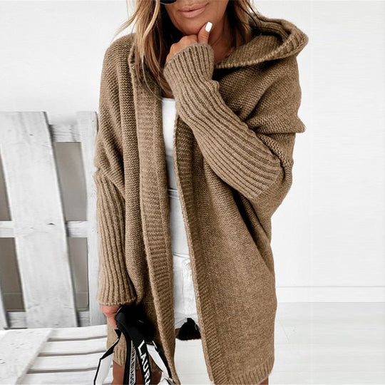 Damen Strick Cardigan Mit Oversize Schnitt