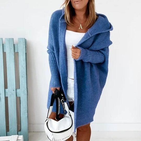 Damen Strick Cardigan Mit Oversize Schnitt