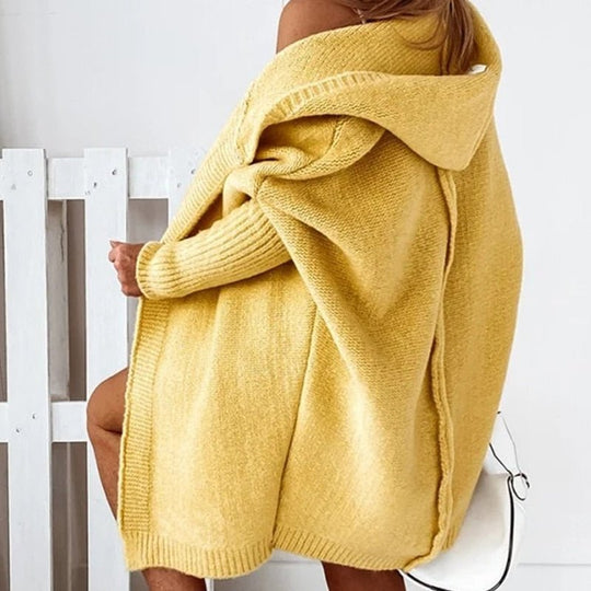 Damen Strick Cardigan Mit Oversize Schnitt