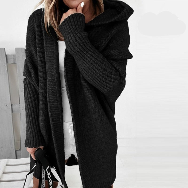 Damen Strick Cardigan Mit Oversize Schnitt