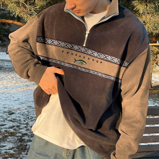 Herren Strickpullover Mit Klassischem Schnitt
