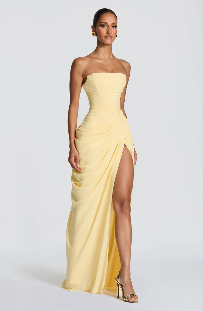 Maxikleid aus leichtem, atmungsaktivem Stoff