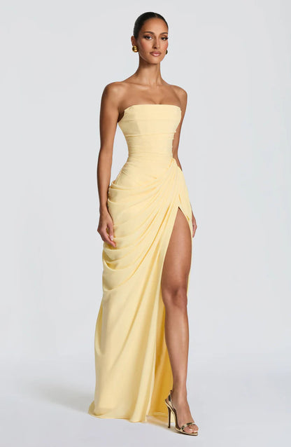 Maxikleid aus leichtem, atmungsaktivem Stoff