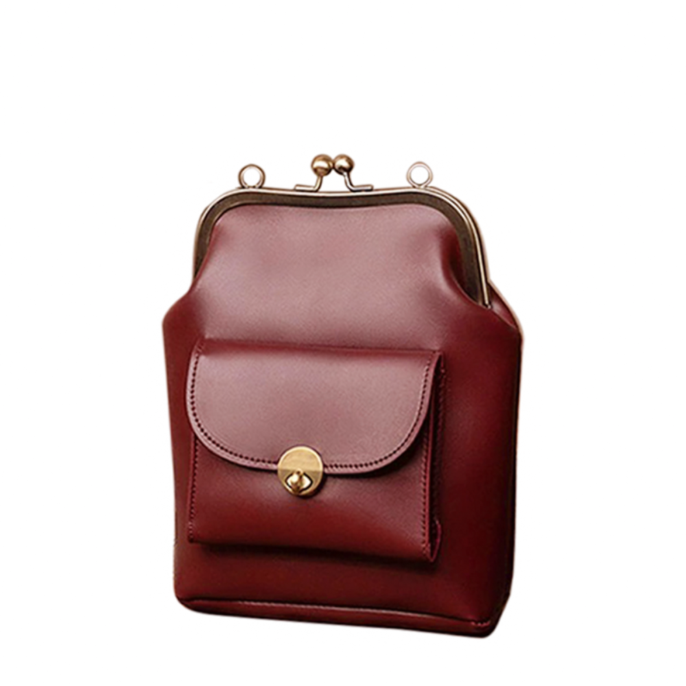 Elegante Vintage-Kisslock-Tasche für Damen