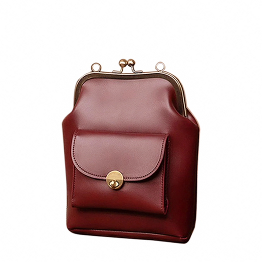 Elegante Vintage-Kisslock-Tasche für Damen