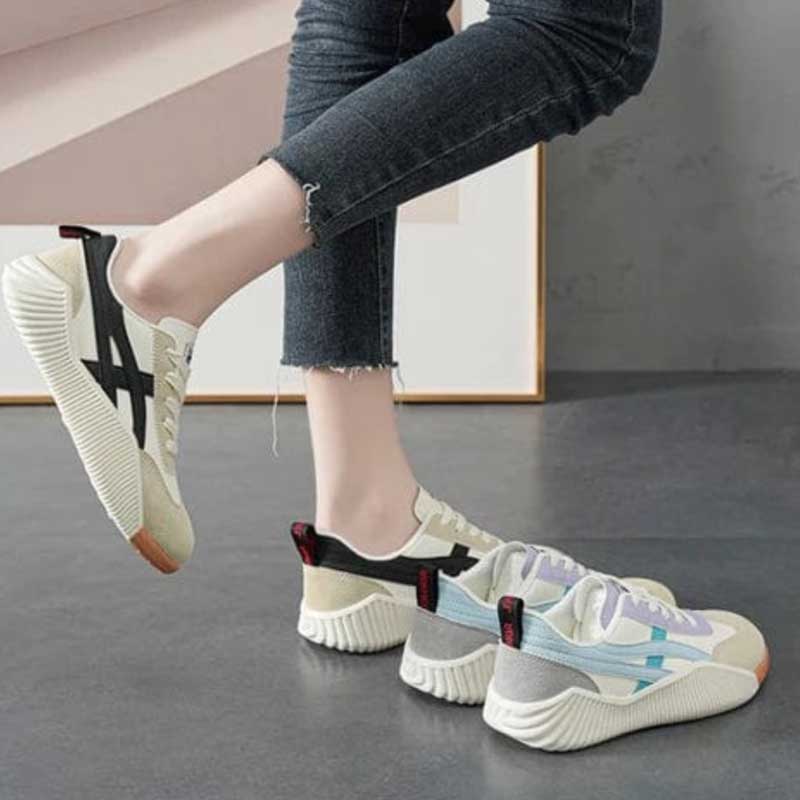 Damen Sneaker Mit Modernem Design