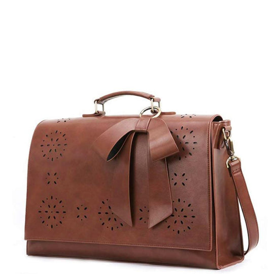Elegante Schleifen Handtasche mit Blumendetail für Damen