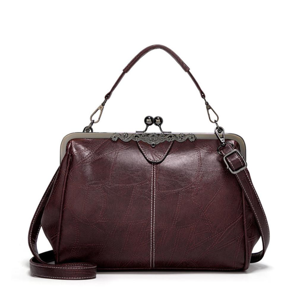Moderne Retro-Handtasche für Damen