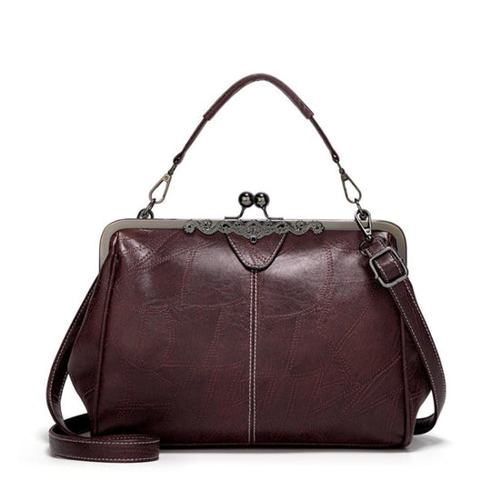 Moderne Retro-Handtasche für Damen