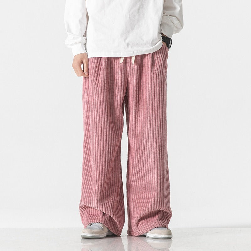 Herren Cordhose aus Cordstoff in Seitenansicht