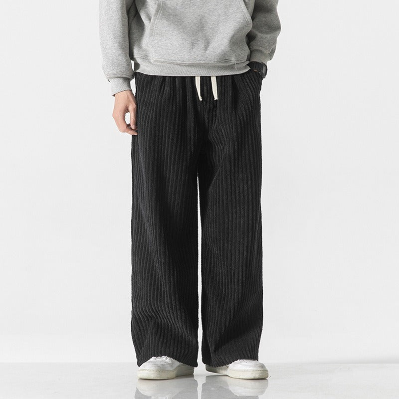 Herren Cordhose Mit Relaxed Fit Und Kordelzug