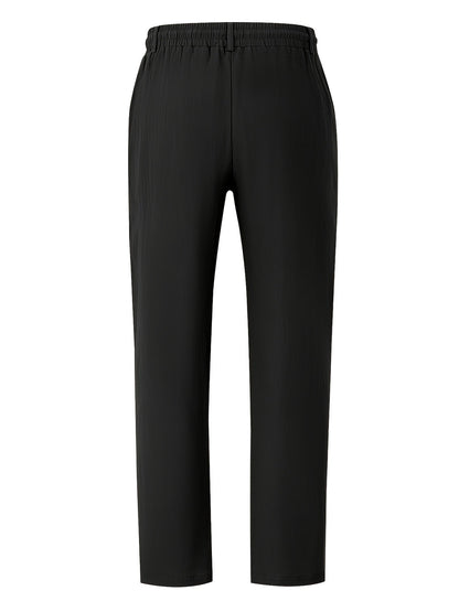 Minimalistische Herren Leinenhose mit relaxed Silhouette