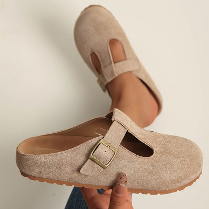 Wildleder Komfort Slipper für Damen