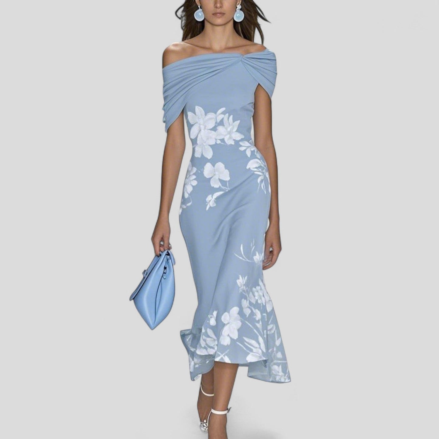 Schickes Midi-Kleid in lässiger Passform