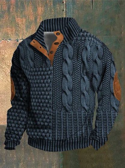 Langlebiger Bequemer Strickpullover