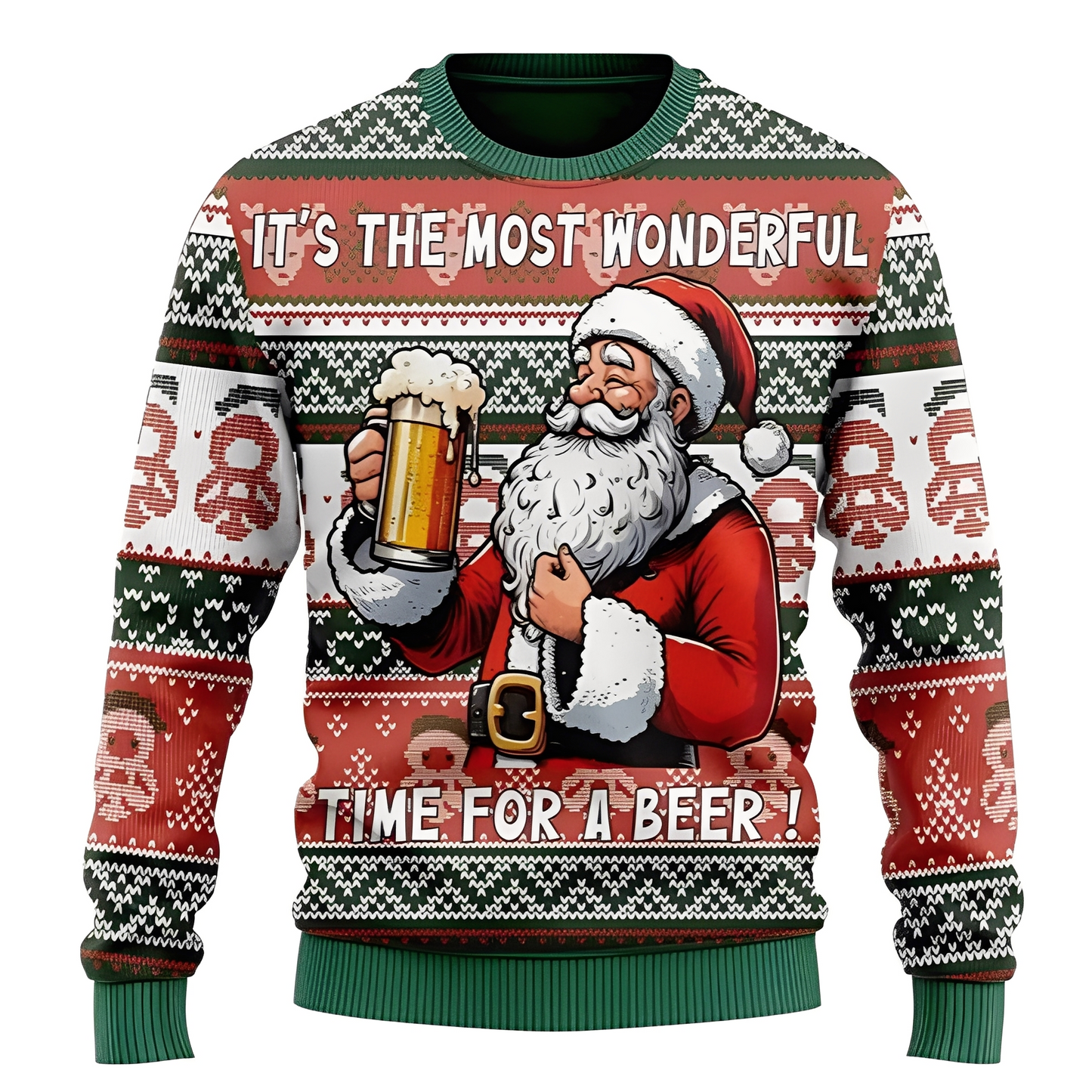 Unisex festlicher Weihnachtspullover