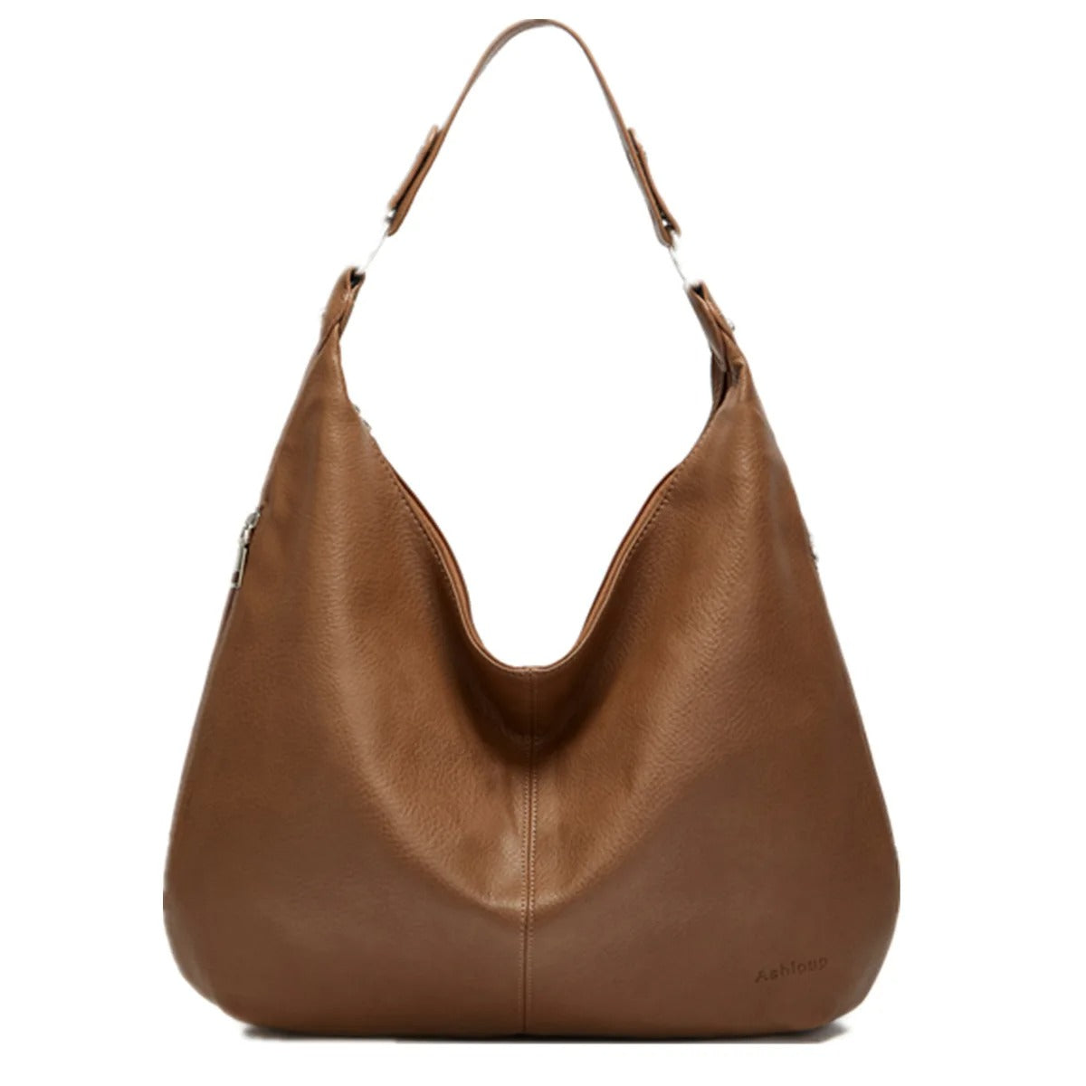 Weiche Leder Hobo-Tasche mit großer Kapazität für Damen